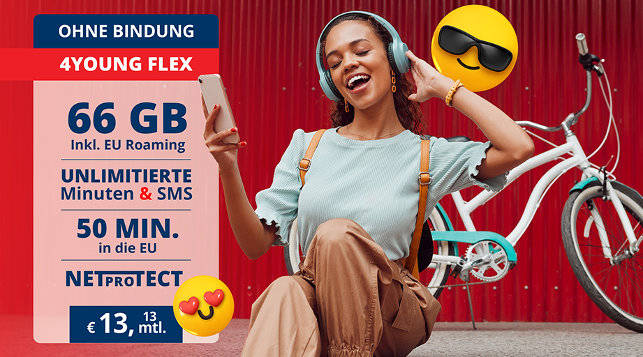 4Young Flex 66 GB - Die perfekt Wahl für junge Leute